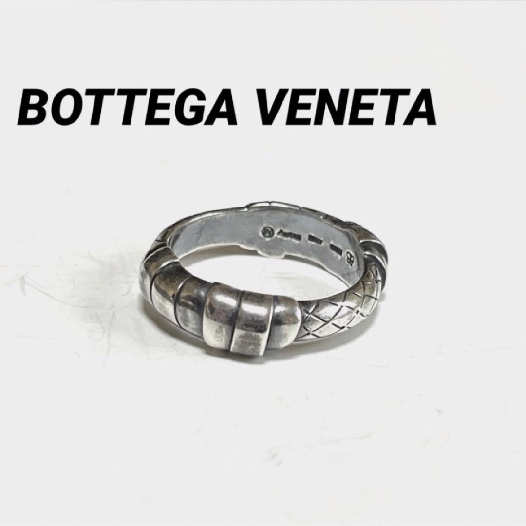 ボッテガヴェネタ/925 SILVERリング約20.5〜21号の間 | フリマアプリ ラクマ