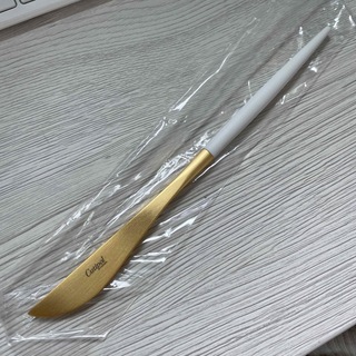 クチポール(Cutipol)のクチポール CT-WGO-GB-03 ゴールド×ホワイト GOA テーブルナイフ(カトラリー/箸)