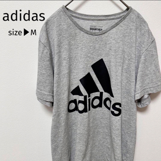 アディダス(adidas)のアディダス　ロゴ　半袖Tシャツ　 レディース　メンズ　ユニセックス　M(Tシャツ(半袖/袖なし))