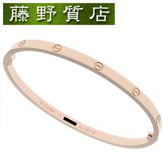 （美品）カルティエ CARTIER LOVE ラブ ブレスレット ラブブレス バングル ＃17 K18 YG イエローゴールド B6067517 8634