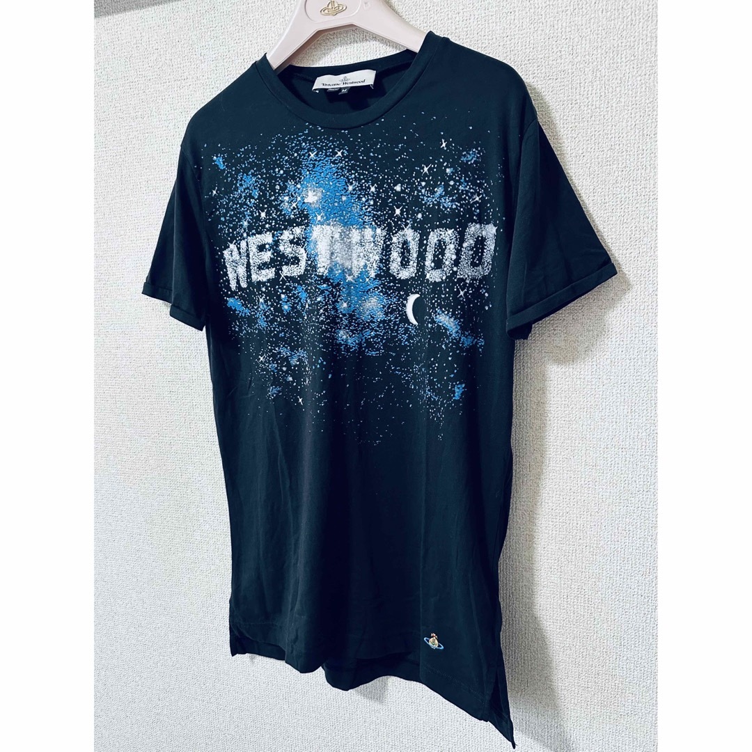 Vivienne Westwood(ヴィヴィアンウエストウッド)の激レア美品/欧州製VivienneWestwood ミルキーウェイカットソー メンズのトップス(Tシャツ/カットソー(半袖/袖なし))の商品写真