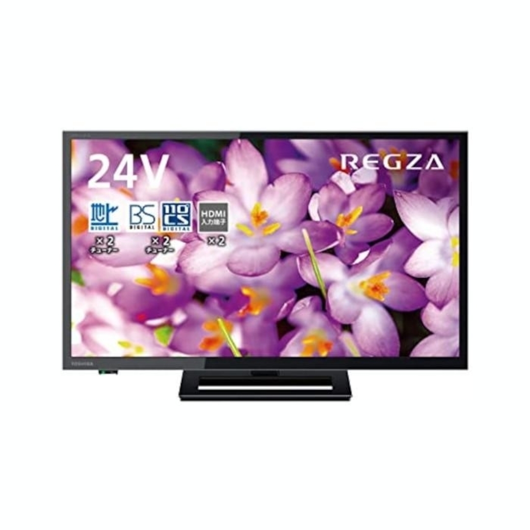 東芝(トウシバ)のTOSHIBA REGZA 液晶テレビ 24S22 スマホ/家電/カメラのテレビ/映像機器(テレビ)の商品写真