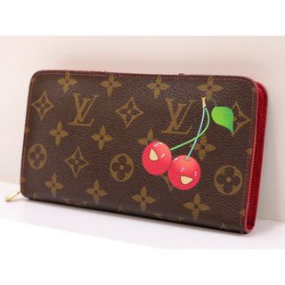 ルイヴィトン(LOUIS VUITTON)の！限定品！ヴィトン☆ポルトモネジップ/モノグラムチェリー/村上隆(財布)