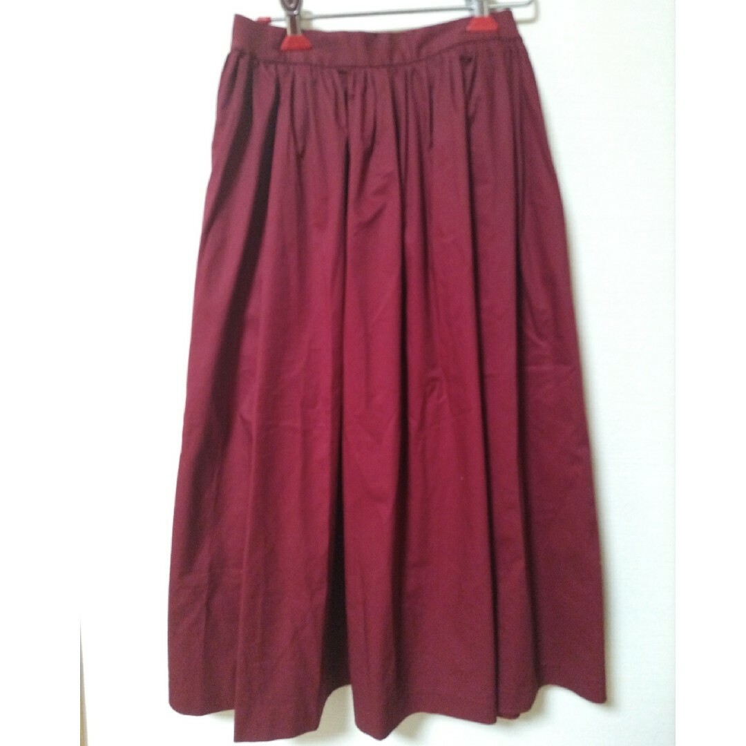 UNIQLO(ユニクロ)のUNIQLOミモレ丈スカート レディースのスカート(その他)の商品写真