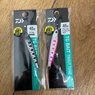 ダイワ(DAIWA)のダイワ　TGベイト　トラウトチューン　45g ２カラーセット　タングステン製(ルアー用品)