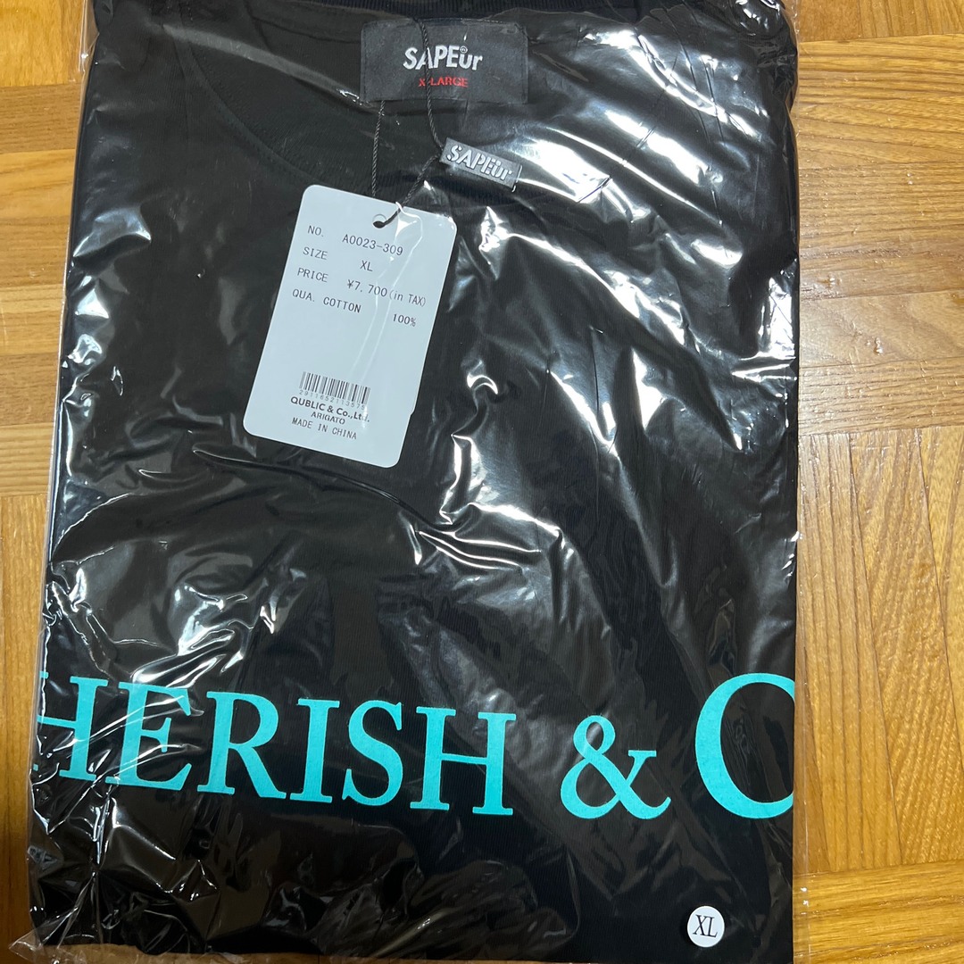 SAPEur サプール CHERISH ＆ CO S/S TEE サイズXL メンズのトップス(Tシャツ/カットソー(半袖/袖なし))の商品写真