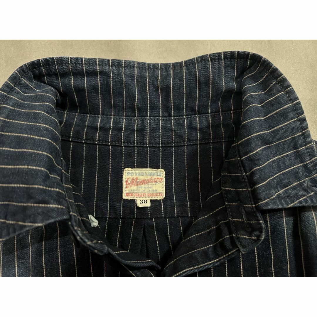 MOMOTARO JEANS - 桃太郎ジーンズシャツ（サイズ38）の通販 by