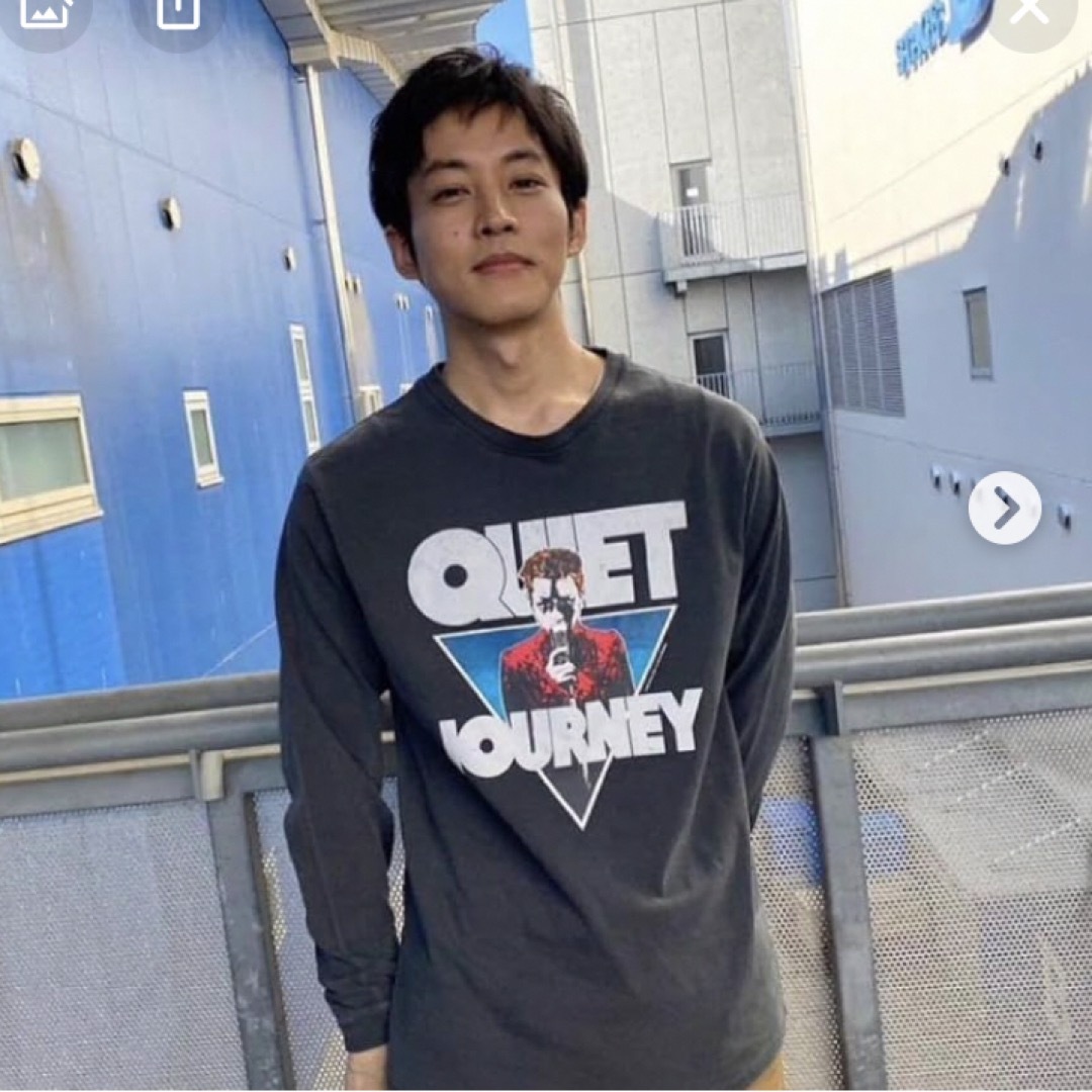 菅田将暉 クワイエットジャーニー 日本武道館 ロンT Lサイズの 菅田将暉 クワイエットジャーニー 日本武道館 ロンT Lサイズの