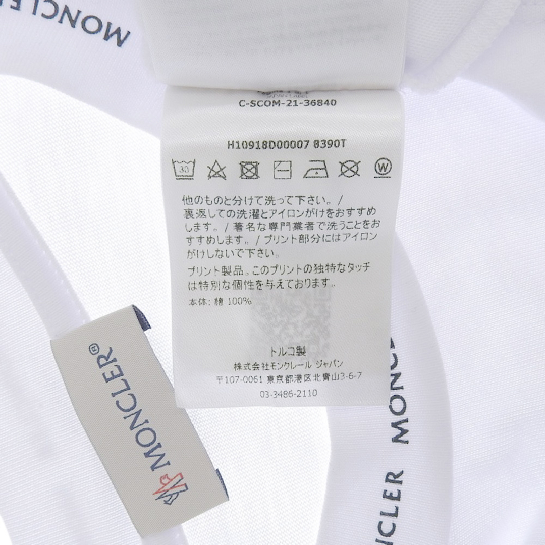 MONCLER - 【本物保証】 超美品 モンクレール MONCLER ロゴ Tシャツ