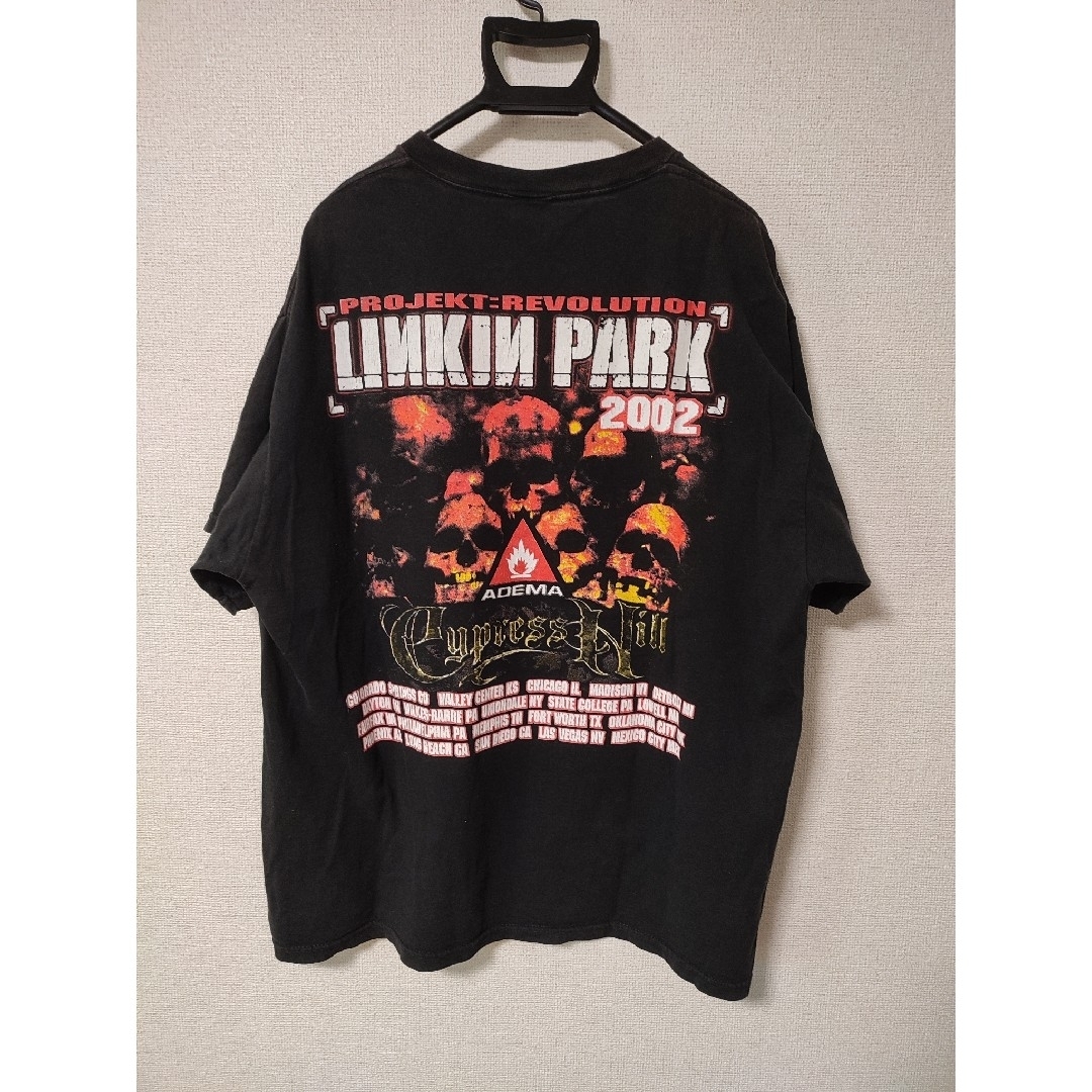 【値下げ不可】古着 00s LINKIN PARK Cypress Hill メンズのトップス(Tシャツ/カットソー(半袖/袖なし))の商品写真