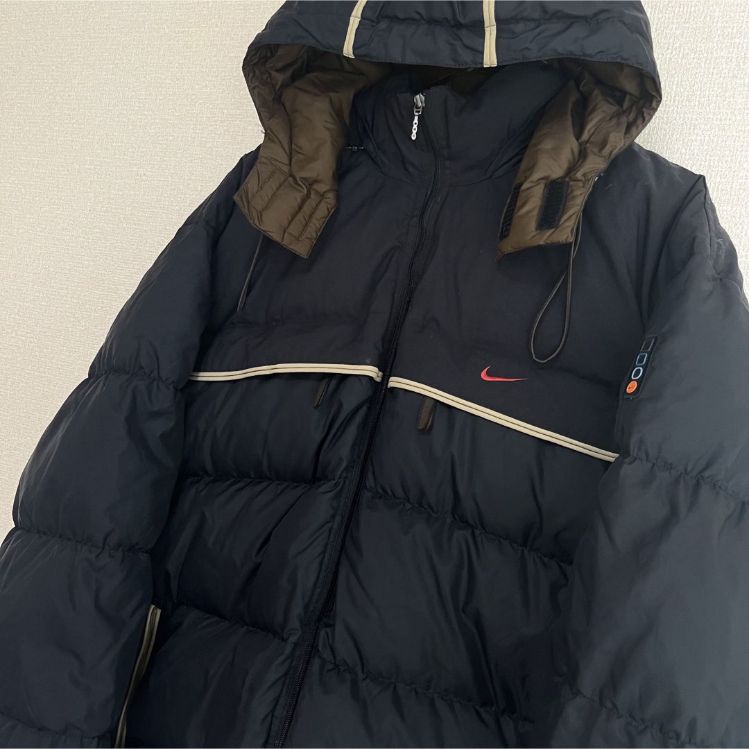 NIKE ナイキ ダウンジャケット 90s フェザー混 ブラック 美品 L