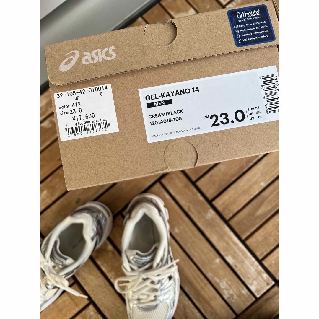 asics(アシックス)のasics / GEL- KAYANO14 / 23cm レディースの靴/シューズ(スニーカー)の商品写真