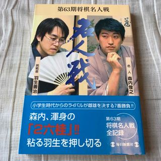 将棋名人戦　第63期(囲碁/将棋)