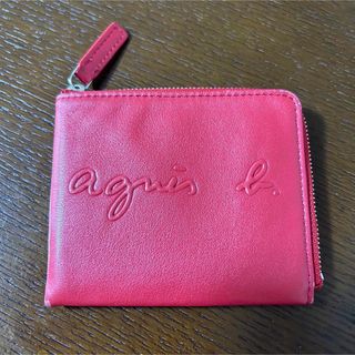 agnes b. (アニエスベー)プレッションウォレット　L字ファスナー