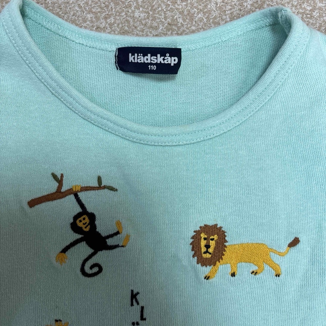 kladskap(クレードスコープ)のクレードスコープ　長袖　110 キッズ/ベビー/マタニティのキッズ服男の子用(90cm~)(Tシャツ/カットソー)の商品写真