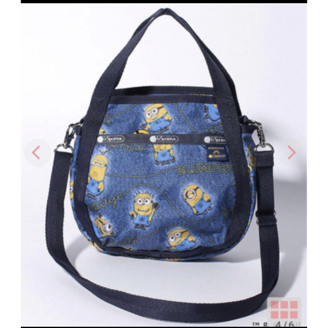 LeSportsac(レスポートサック)のレスポートサック × ミニオンズ人気のコラボバッグ レディースのバッグ(ショルダーバッグ)の商品写真