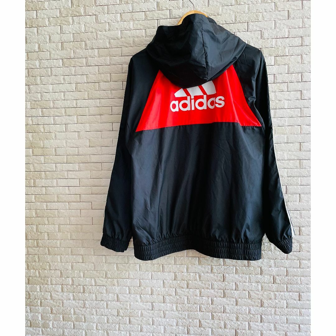 adidas(アディダス)のadidas (160cm) ウインドブレーカー キッズ/ベビー/マタニティのキッズ服男の子用(90cm~)(ジャケット/上着)の商品写真