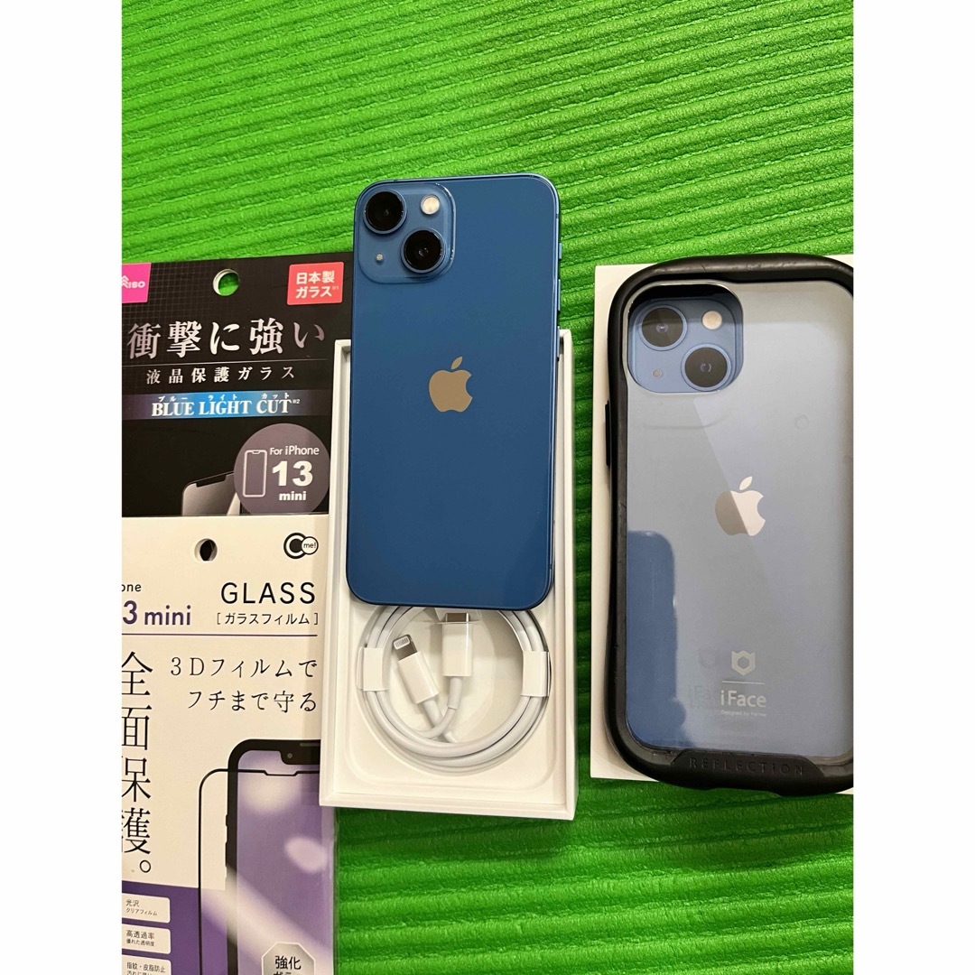 iPhone - 【美品】iPhone13 mini 128GB ブルー 84%の通販 by Aエース