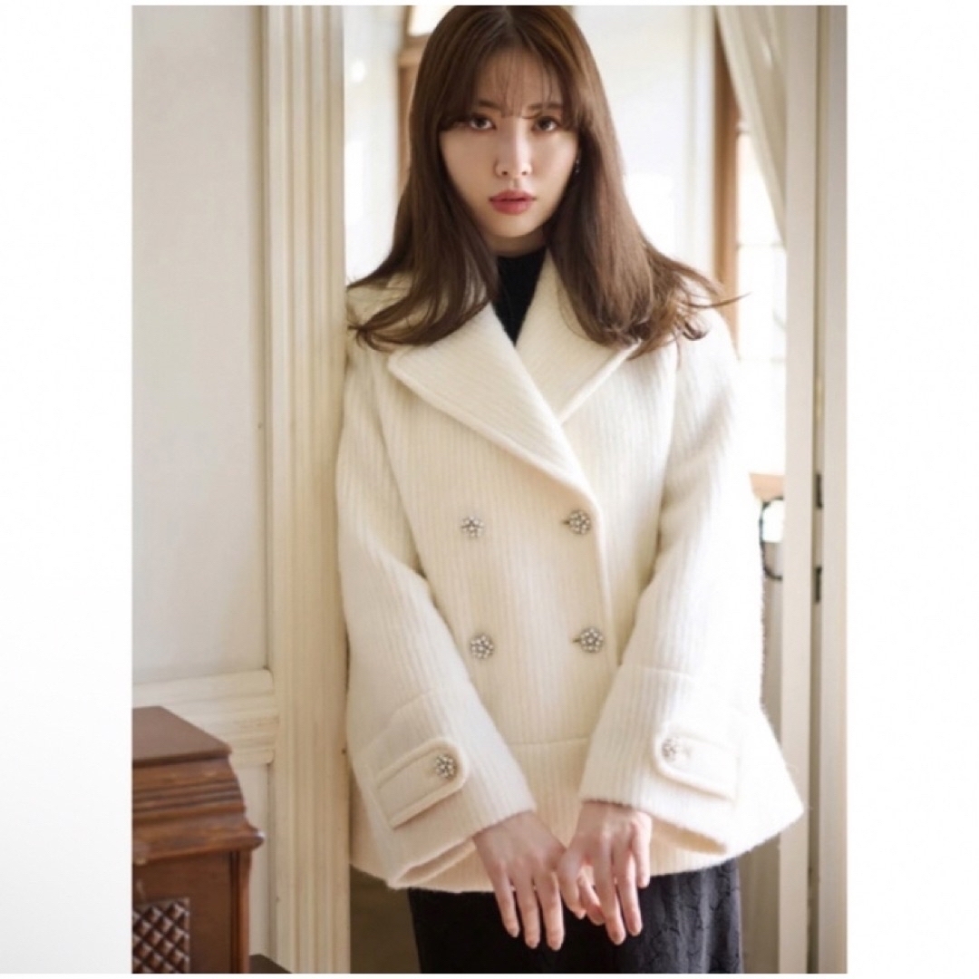 ハーリップトゥ　Odette Wool-Blend Coat