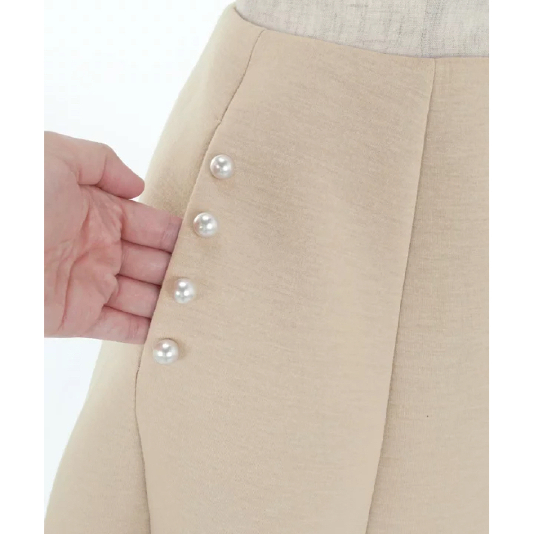 Prima Scherrer(プリマシェレル)のprima scherrer ボンディングスカート レディースのスカート(ひざ丈スカート)の商品写真