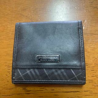 バーバリーブラックレーベル(BURBERRY BLACK LABEL)のバーバリーブラックレーベル二つ折りウォーレット(折り財布)