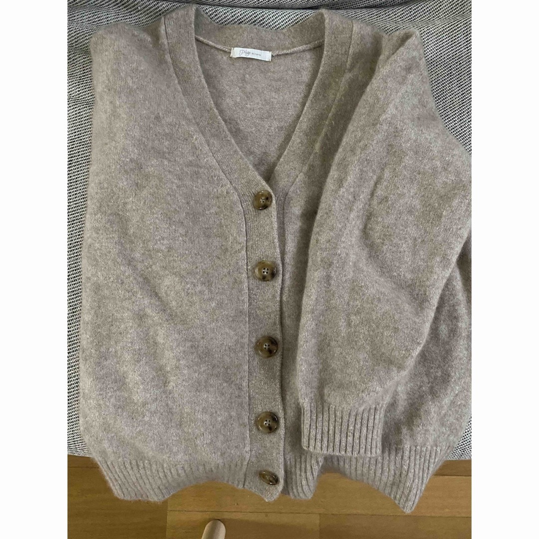 送料無料の通販 アイダホおばさんさま plage Cashmere Mix Furカーディガン カーディガン
