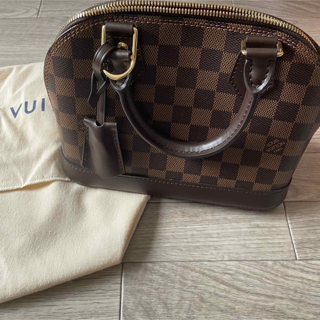 ルイヴィトン　LOUISVUITTON ダミエ　エベヌ　アルマBBアルマBB