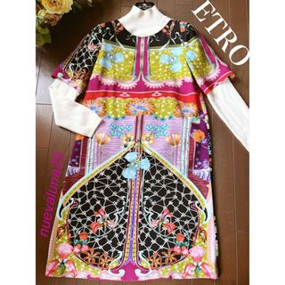 ETROエトロひざ丈ワンピース