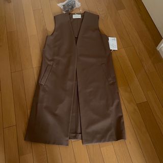 ユナイテッドアローズ(UNITED ARROWS)のユナイテッドアローズズ　ジレ　カラーMOCA サイズFREE(ノーカラージャケット)