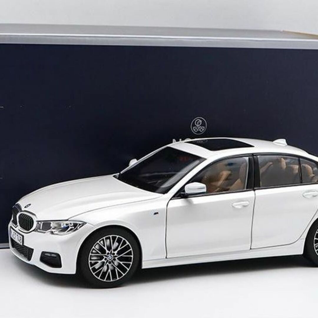 ミニカー ノレブ 1/18 BMW 330i G20 2019 ホワイトおもちゃ/ぬいぐるみ