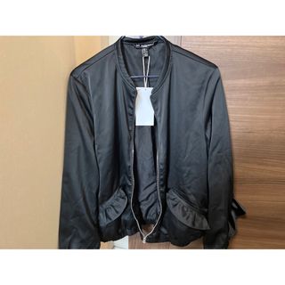 ザラ(ZARA)の新品　ZARA フリルジャケット　ジャンパー(ブルゾン)