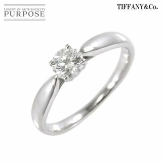 ティファニー(Tiffany & Co.)のティファニー TIFFANY&CO. ハーモニー ダイヤ 0.32ct H/VVS1/3EX 7号 リング Pt プラチナ 鑑定書 VLP 90199033(リング(指輪))