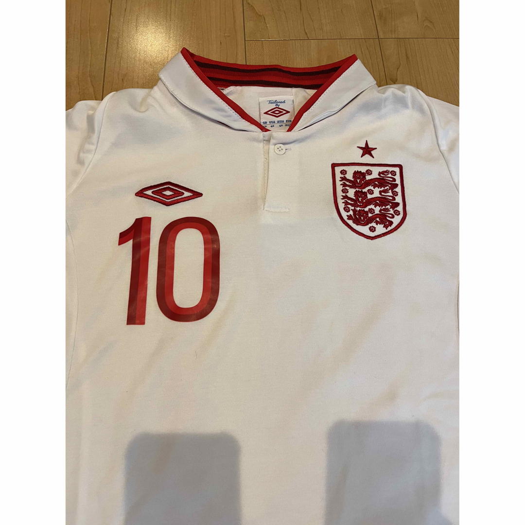 UMBRO - アンブロ イングランド代表 ルーニー 半袖ユニフォーム サイズ
