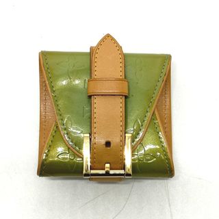 ルイヴィトン(LOUIS VUITTON)のルイヴィトン LOUIS VUITTON ラフィエット・ストリート  M91013 モノグラムヴェルニ バングル ブレスレット モノグラムヴェルニ グリーン(ブレスレット/バングル)