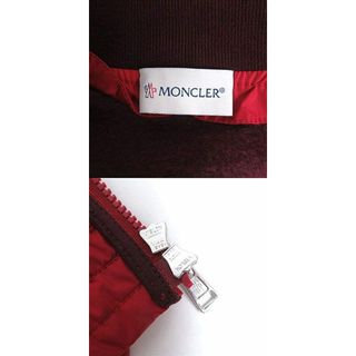 美品●2022年製 MONCLER モンクレール ロゴワッペン付 ロゴ総柄プリント 裏起毛 プルオーバースウェットパーカー/フーディ ブラック M 正規