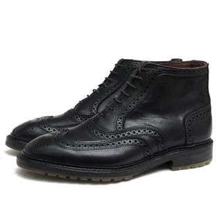 アレンエドモンズ(Allen Edmonds)のアレン エドモンズ／Allen Edmonds レースアップブーツ シューズ 靴 メンズ 男性 男性用レザー 革 本革 ブラック 黒  7588 STIRLING スターリング ウイングチップ グッドイヤーウェルト製法(ブーツ)