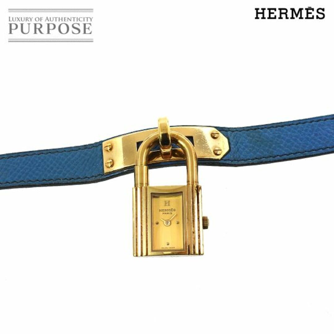 エルメス HERMES ケリーウォッチ ヴィンテージ レディース 腕時計 ゴールド 文字盤 クォーツ ウォッチ カデナ Kelly Watch VLP 90212059