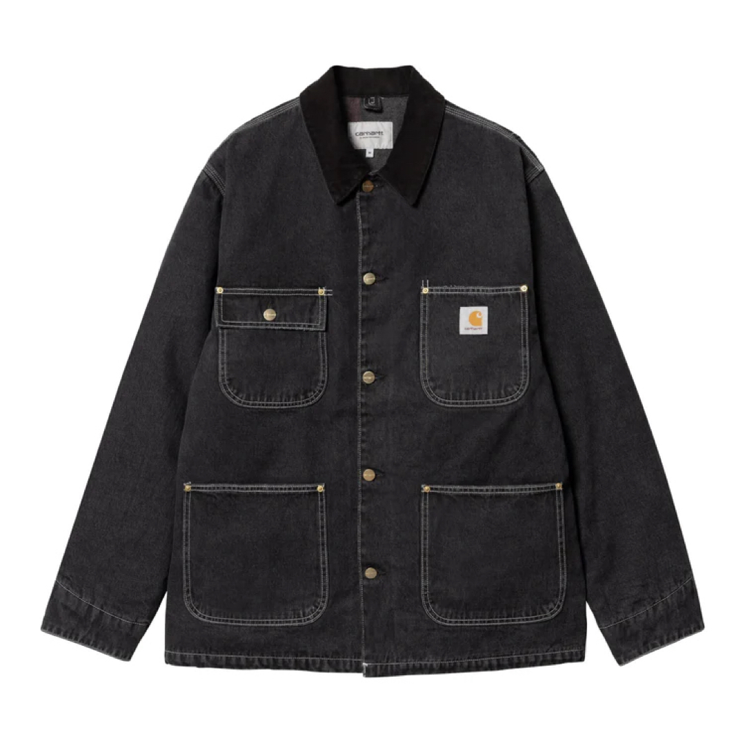 carhartt(カーハート)のcarhartt OG CHORE COAT BLACK 定価以下 Lサイズ メンズのジャケット/アウター(ブルゾン)の商品写真