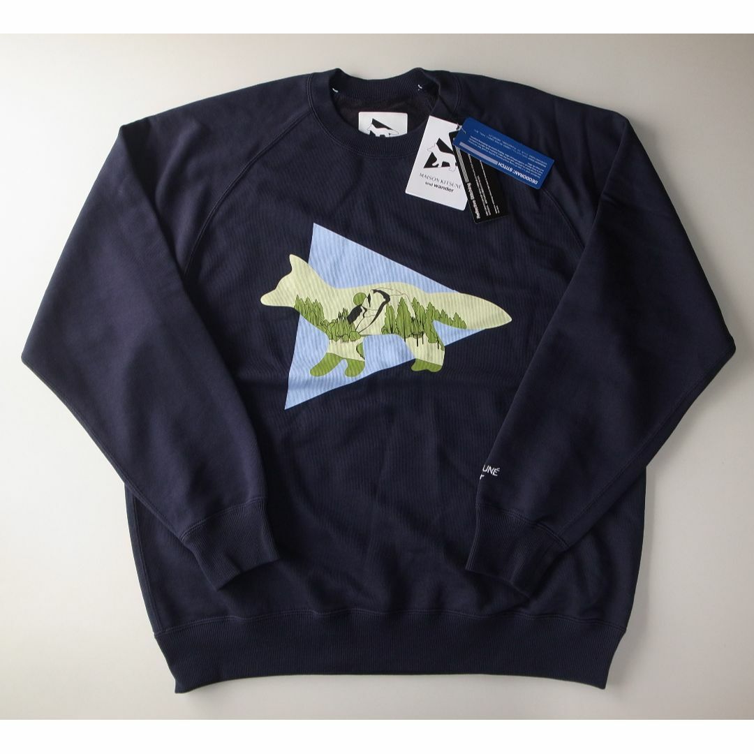 MAISON KITSUNE'(メゾンキツネ)のand Wander Maison Kitsune スウェット size4 メンズのトップス(スウェット)の商品写真