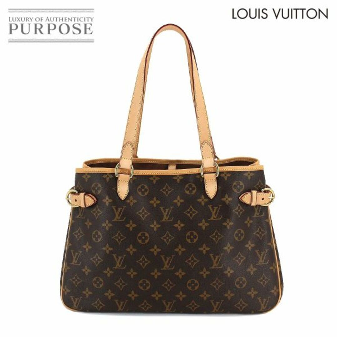 未使用 展示品 ルイ ヴィトン LOUIS VUITTON モノグラム バティニョール オリゾンタル トート バッグ ブラウン M51154 VLP 90210815