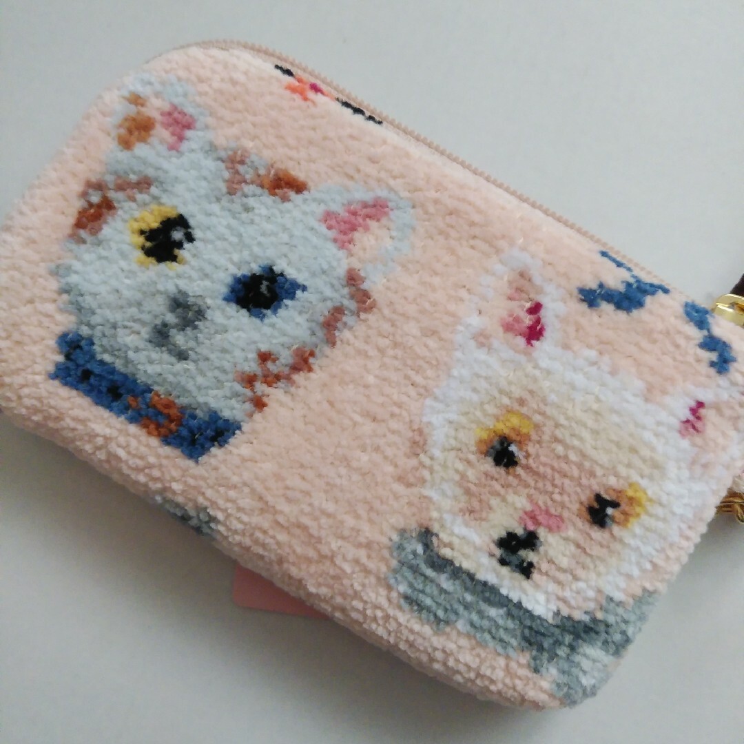 新品未使用 FEILERポーチ プリティーキャッツ キー&カードポーチ フェイラー キー&カードポーチ キャッツ