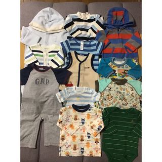 ベビー服まとめ売り　男の子　70サイズ　長袖　トレーナー　ミキハウス　GAP