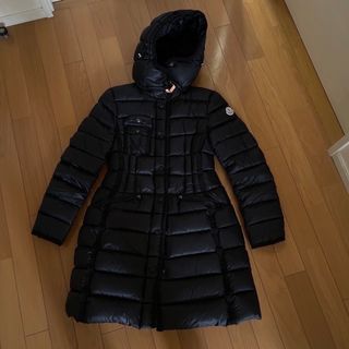 モンクレール(MONCLER)のMONCLER エルミンヌ サイズ2  モンクレール ブラック(ダウンコート)