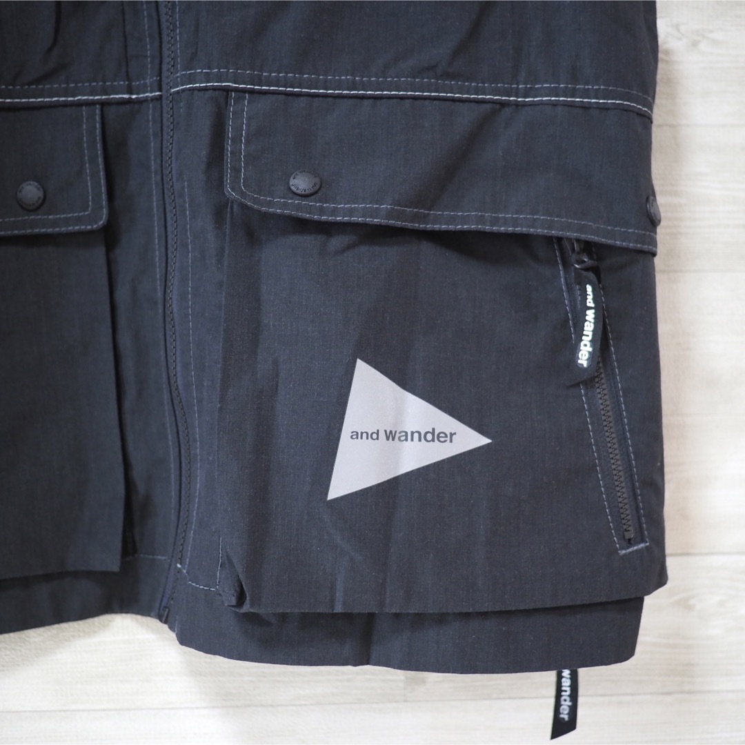 未使用品 and wander 23SS Tough Nylon Vest-L