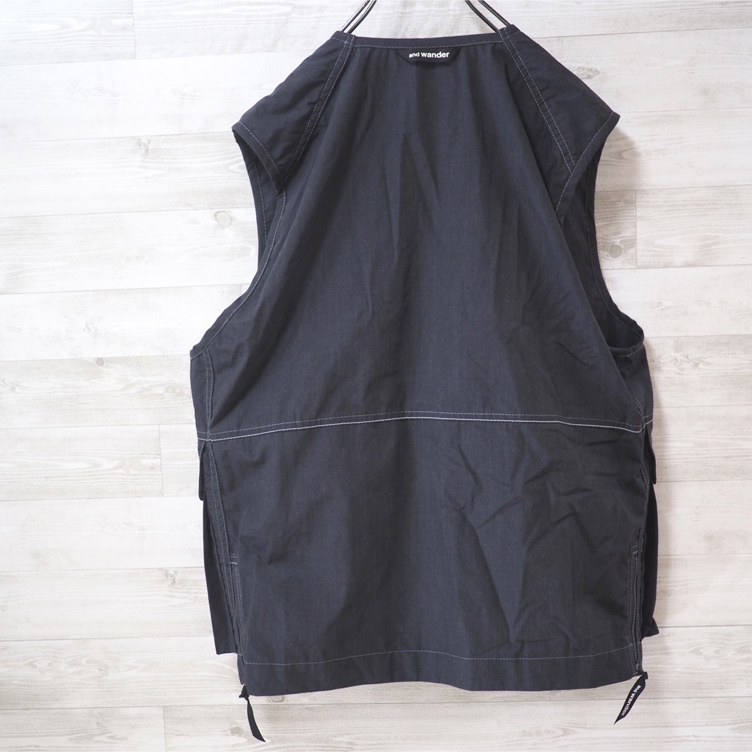 未使用品 and wander 23SS Tough Nylon Vest-L