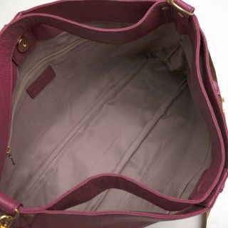 アタオ／ATAO バッグ ハンドバッグ 鞄 トートバッグ レディース 女性 女性用レザー 革 本革 パープル 紫 elvy エルヴィ シボ革  シュリンクレザー 2WAY ショルダーバッグ