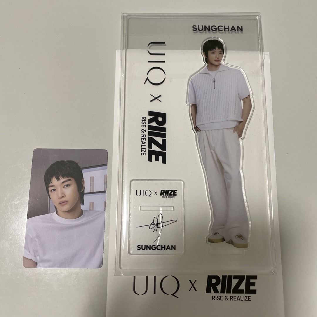 NCT - RIIZE ソンチャン UIQ アクスタ トレカ セットの通販 by 🍒's ...