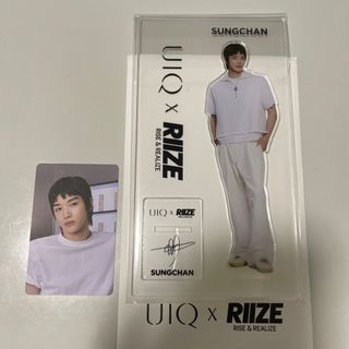 RIIZE ソンチャン UIQ アクスタ トレカ セット(アイドルグッズ)