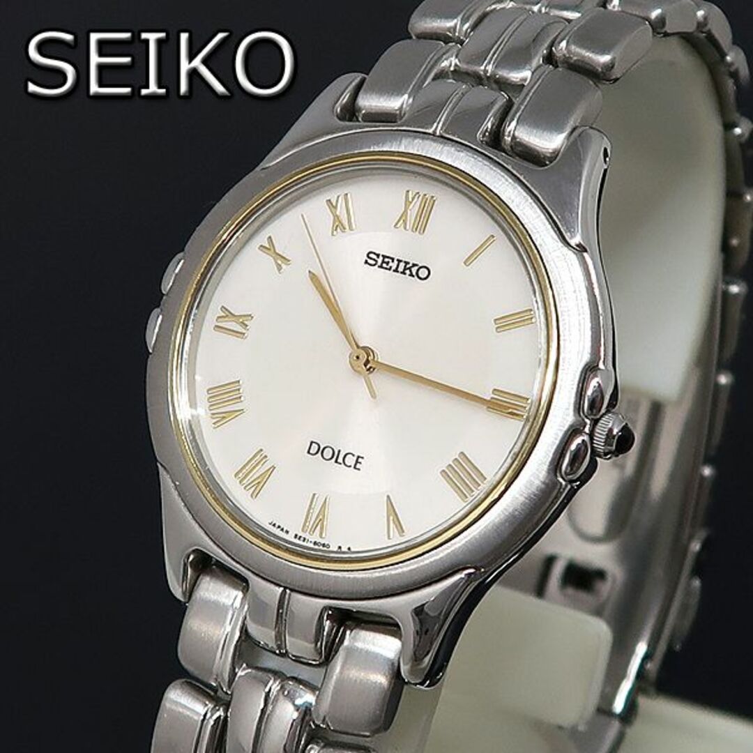 SEIKO - SEIKO セイコー DOLCE ドルチェ クォーツ 時計 5E31-6000の+