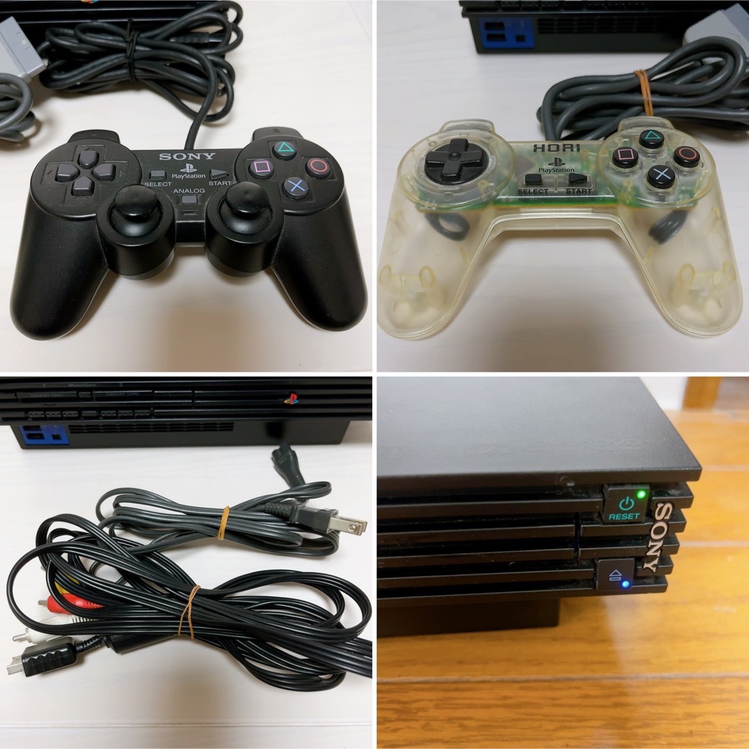 PlayStation2(プレイステーション2)のSONY SCPH-18000 プレイステーション2 PlayStation2 エンタメ/ホビーのゲームソフト/ゲーム機本体(家庭用ゲーム機本体)の商品写真